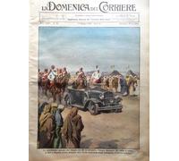 La Domenica del Corriere 14 Maggio 1933 Vittorio Emanuele III Bengasi Babilonia