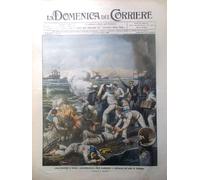La Domenica del Corriere 14 Novembre 1909 Grecia Rivolta Esercito Temporali Ito