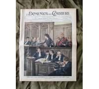 La Domenica del Corriere 14 Novembre 1909 Processo Steinheil Aggressione Tiepolo