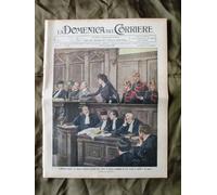La Domenica del Corriere 14 Novembre 1909 Processo Steinheil Aggressione Tiepolo