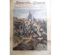 La Domenica del Corriere 14 Novembre 1915 WW1 Francia Isonzo Cavell Bezzecca