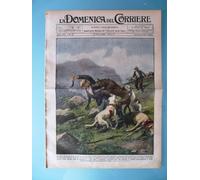 La Domenica del Corriere 15 Aprile 1928 Benevento Vecchiarelli Manchester