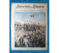 La Domenica del Corriere 15 dicembre 1912 Gen.Lequio - Durazzo - Croce Rossa