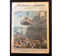 La Domenica del Corriere 15 febbraio 1942 Libia Russia Boito