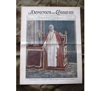 La Domenica del Corriere 15 Novembre 1908 Pio X Principe Serbia Dirigibile