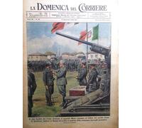 La Domenica del Corriere 15 Novembre 1942 WW2 CSIR Messe Matteucci Sommergibili