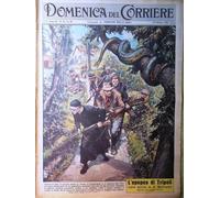 La Domenica del Corriere 15 Ottobre 1961 New York Tripoli Libia Magnani Boschero