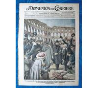 La Domenica del Corriere 16 febbraio 1919 Vittorio Emanuele III -Meduna - Weimar