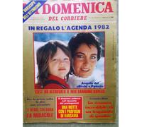 La Domenica del Corriere 16 Gennaio 1982 Ricchi Poveri Falcao Garbo Parisi Jung