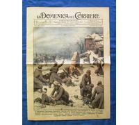 La Domenica del Corriere 16 marzo 1940 Lotta Svard - Guerra sul mare - Torpedini