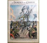 La Domenica del Corriere 17 Dicembre 1950 Vigili Fuoco Pisciotta Wanda Osiris