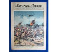 La Domenica del Corriere 17 novembre 1940 Gallabat - Bucarest - G. Piermarini
