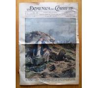 La Domenica del Corriere 18 luglio 1937 Spagna - Gardone Riviera - Lunardello