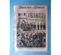 La Domenica del Corriere 18 Marzo 1928 Duca Vittoria Armando Diaz Basilea Fender