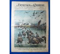 La Domenica del Corriere 19 maggio 1940 Belgio - Olanda - Il Teatro di Guerra