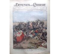 La Domenica del Corriere 19 Novembre 1911 Guerra Italia Turchia Tripoli Shangai