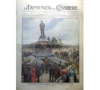 La Domenica del Corriere 19 Ottobre 1913 Centenario Verdi Brenta Microbo Rabbia
