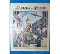 La Domenica del Corriere 19 ottobre 1947 Il Cairo - Caserta - Pio XII