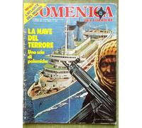La Domenica del Corriere 19 Ottobre 1985 Sequestro Achille Lauro Ramelli Picasso