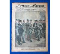 La Domenica del Corriere 2 aprile 1922 Umberto II - Chicago - Cristoforo Colombo