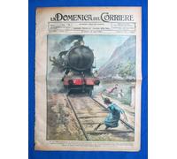 La Domenica del Corriere 2 luglio 1922 Torino-Aosta - Ulm - Alessandro di Serbia