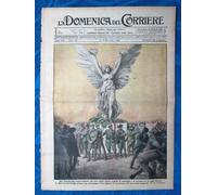 La Domenica del Corriere 2 novembre 1919 Vittoria Italia - Guglielmo- Pellirosse