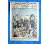 La Domenica del Corriere 2 ottobre 1921 Umberto II - Torri del Vajolet - Dante