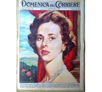 La Domenica del Corriere 2 Ottobre 1960 Fabiola Baldovino Castro Kruscev Savoia