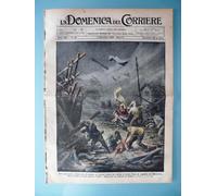 La Domenica del Corriere 2 settembre 1928 Ciclone Saint Paul Minnesota Inglewood