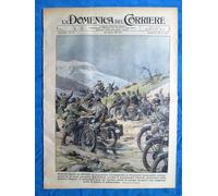 La Domenica del Corriere 20 aprile 1941 Bersaglieri Albania - Corcia - Tacito