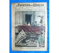 La Domenica del Corriere 20 maggio 1923 Giorgio V e Maria - Etna - Roma