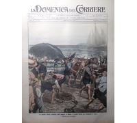 La Domenica del Corriere 20 Settembre 1908 Naufragio Luisa Bernini Edison Roma
