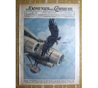 La Domenica del Corriere 21 febbraio 1937 Caproni - Firenze - Conte Rosso