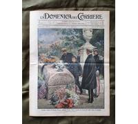 La Domenica del Corriere 21 Giugno 1914 Tomba Garibaldi Sciopero Milano Messico