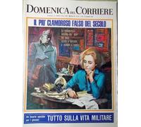 La Domenica del Corriere 21 Novembre 1967 Diari Mussolini Armstrong De Sica Tv