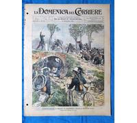 La Domenica del Corriere 21 settembre 1902 Bersaglieri - Gloucester - Viterbo