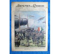 La Domenica del Corriere 22 aprile 1939 Tirana - Flims,Svizzera - E. Salgari