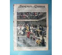 La Domenica del Corriere 22 Luglio 1928 Glasgow Inghilterra Bibbia Motociclismo