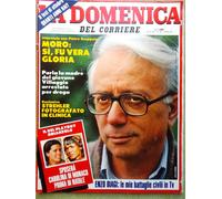La Domenica del Corriere 22 Ottobre 1983 Biagi Fellini Moro Villaggio Corrado Tv