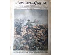 La Domenica del Corriere 22 Settembre 1918 WW1 Lenin Chamberlain Falco Medaglia