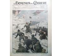 La Domenica del Corriere 23 Aprile 1916 WW1 Pal Piccolo Palloni Drago Morrone