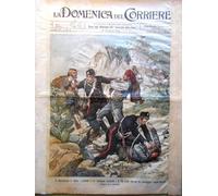 La Domenica del Corriere 23 Febbraio 1902 Brigantaggio Sicilia Carestia in India