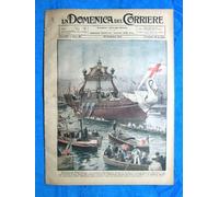 La Domenica del Corriere 23 settembre 1923 Bucintoro - Delphy - Monza