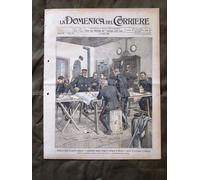 La Domenica del Corriere 23Luglio 1905 Battaglia Mukden Mietitura Feretro Jones