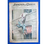 La Domenica del Corriere 24 dicembre 1922 Budapest - Alessandria - G. Puccini
