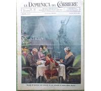 La Domenica del Corriere 24 Dicembre 1944 WW2 Duce Natale Alpini Dell'Oro Milano