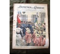 La Domenica del Corriere 24 Maggio 1903 Veterani Turate Miseria Bretagna Marconi