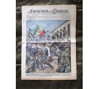 La Domenica del Corriere 24 Maggio 1936 Fanteria Festa Graziani Gran Premio