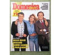 La Domenica del Corriere 24 Marzo 1988 Gerry Scotti Bush Madonna Cariaggi Falcon