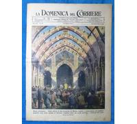 La Domenica del Corriere 24 ottobre 1943 WW2 San Gregorio - Gorizia - Ungheria